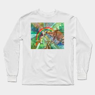 The Rainbow Cocoon Long Sleeve T-Shirt